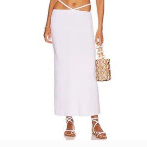 Solid & Striped The Raine Stretch Knit Maxi Skirt Beach Resortwear Women's S